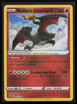 Radiant Charizard 020/159 SWSH: Crown Zenith Pokemon TCG Card - Image 1