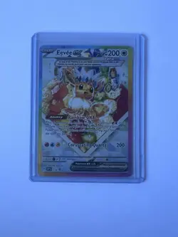 Eevee ex 174 SV: Scarlet & Violet Black Star Promo Pokemon Card - Image 1