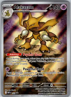 Alakazam 009 Promo ME: Mega Evolution Promos Near Mint - Image 1