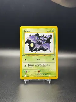 POKEMON WOTC NEO REVELATION 1ST ED. #59 ZUBAT COMMON - NM - Image 3