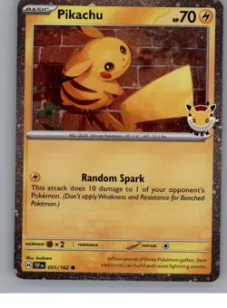Pikachu (Pokemon Day 2026) 051/162 Holo Miscellaneous Cards & Products NM - Image 1