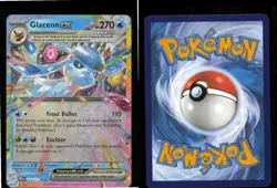 Glaceon ex - 026/131 026/131 Holo SV: Prismatic Evolutions Pokemon NM - Image 3