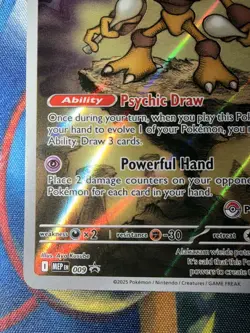 Alakazam - Me: Mega Evolution Promo Holo - Pokemon Center Exclusive - 009 LP! - Image 4