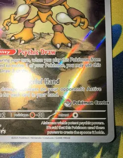 Alakazam - Me: Mega Evolution Promo Holo - Pokemon Center Exclusive - 009 LP! - Image 5
