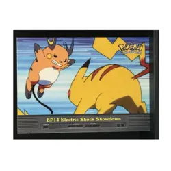 Topps Pokemon TV Animation Edition EP14 Electric Shock Showdown Regular 1999 - Image 1