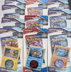 Pokemon Lot, 14 packs 4 Boxes & 4 Tin's Buy Now, See Pics! 🔥 - Image 3