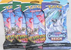 Pokemon Lot, 14 packs 4 Boxes & 4 Tin's Buy Now, See Pics! 🔥 - Image 4