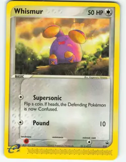 Whismur - #019 Black Star Promo - Pokemon TCG - 2003 - Image 1