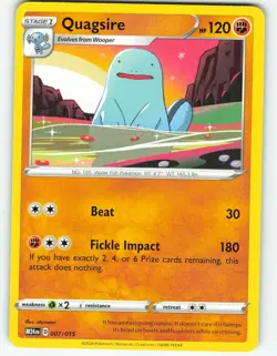 Quagsire - 7/15 McDonald's Promo - Pokemon TCG - 2024 - Image 1