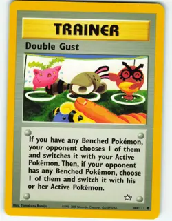 Double Gust - 100/111 Neo Genesis - Pokemon TCG - 2000 - Image 1