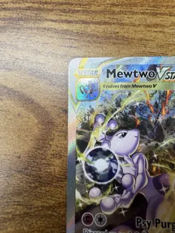 Pokemon Mewtwo VSTAR Full Art Ultra Rare Holo GG44/GG70 English - LP - Image 4