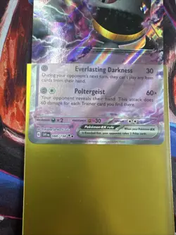 Pokemon TCG Banette EX 088/198 Double Rare Scarlet & Violet Base Set - Image 3