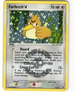 Farfetch'd Reverse Holo Pokemon TCG FireRed & LeafGreen 23/112 LP - Image 1
