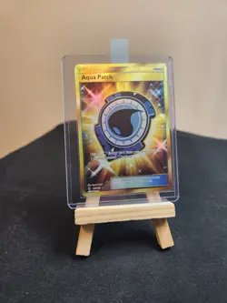Aqua Patch 161 Guardians Rising Secret Rare Pokemon TCG Near Mint- Mint - Image 1
