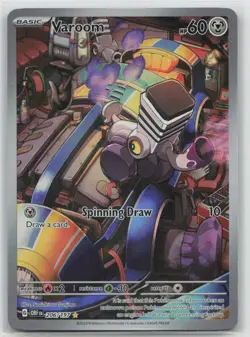 Varoom 206/197 Illustration Rare Obsidian Flames Pokemon Heavily Played - Image 1