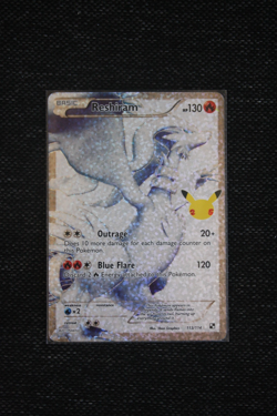 2021 Pokemon SWSH Celebrations Reshiram Classic Collection #113/114 - Image 1