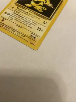 1999 POKEMON BASE SET #20/102 ELECTABUZZ REGULAR RARE 70HP UNLIMITED - NM - Image 3