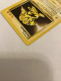 1999 POKEMON BASE SET #20/102 ELECTABUZZ REGULAR RARE 70HP UNLIMITED - NM - Image 5