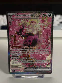 Fezandipiti ex 288/217 SIR Ascended Heroes Pokemon NM - Image 1