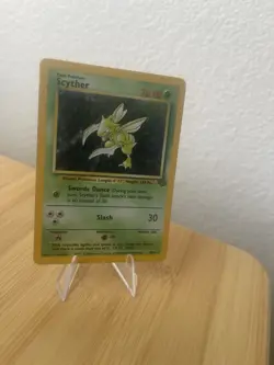 1999 Pokemon Jungle Unlimited #10 Scyther HOLO - Image 5