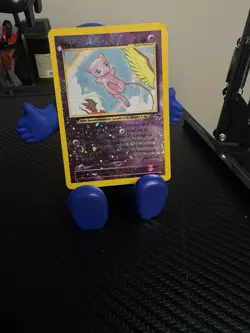 2002 Pokemon Mew #1/18 Southern Islands—Promo Reverse Holo (Damaged) (DblSwirl) - Image 5