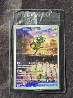 New Teal Mask Ogerpon 123 Black Star Promo Pokemon TCG - SEALED Scarlet & Violet - Image 1