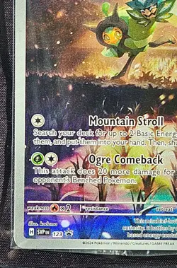 New Teal Mask Ogerpon 123 Black Star Promo Pokemon TCG - SEALED Scarlet & Violet - Image 4
