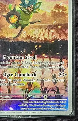 New Teal Mask Ogerpon 123 Black Star Promo Pokemon TCG - SEALED Scarlet & Violet - Image 5