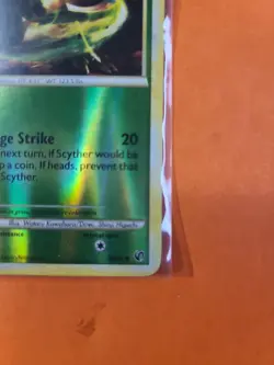 Pokemon TCG Scyther 36/90 Undaunted Reverse Holo Uncommon Basic HP60 Near Mint - Image 3