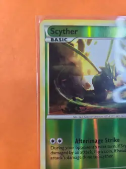 Pokemon TCG Scyther 36/90 Undaunted Reverse Holo Uncommon Basic HP60 Near Mint - Image 5