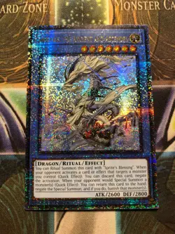 * SAURAVIS, THE ANCIENT AND ASCENDED * QUARTER CENTURY RARE RA02-EN019 YUGIOH! - Image 1