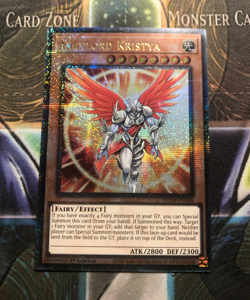 * ARCHLORD KRISTYA * 1ST EDITION QUARTER CENTURY SECRET RARE VASM-EN048 YUGIOH! - Image 1
