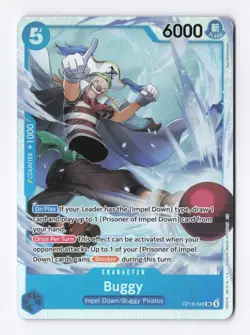 Buggy (Foil) (OP16-048) (SR) One Piece The Time of Battle (OP16) - Image 1