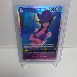 Ms. All Sunday One Piece TCG Kingdom of Intrigue OP04-064 SR Holo Super Rare Eng - Image 1