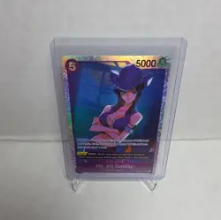 Ms. All Sunday One Piece TCG Kingdom of Intrigue OP04-064 SR Holo Super Rare Eng - Image 5