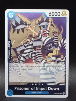 Prisoner of Impel Down OP16-042 The Time of Battle Foil Rare - Image 1