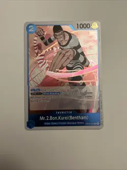 Mr.2.Bon.Kurei(Bentham) Rare (R) OP16-055 The Time of Battle English Foil - Image 1