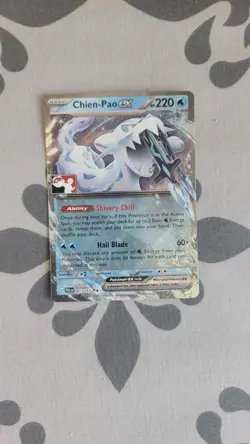 Chien-Pao ex 061/193 NM Play Stamp Pokemon Prize Pack Play Series - Image 1