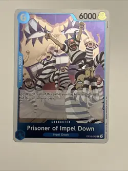 Prisoner of Impel Down Rare (R) OP16-042 The Time of Battle English Foil - Image 1
