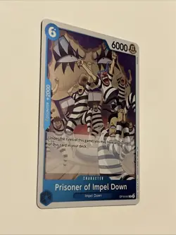 Prisoner of Impel Down Rare (R) OP16-042 The Time of Battle English Foil - Image 2