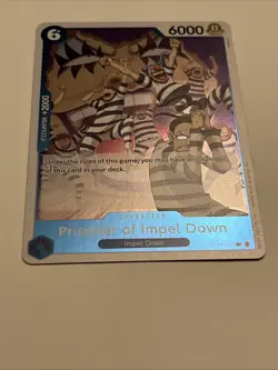 Prisoner of Impel Down Rare (R) OP16-042 The Time of Battle English Foil - Image 3