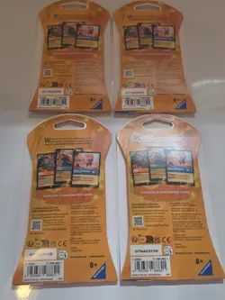 4x Woody Disney Lorcana TCG: Wilds Unknown Sleeved Pack Brand New Factory Seal - Image 2