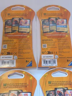 4x Woody Disney Lorcana TCG: Wilds Unknown Sleeved Pack Brand New Factory Seal - Image 3