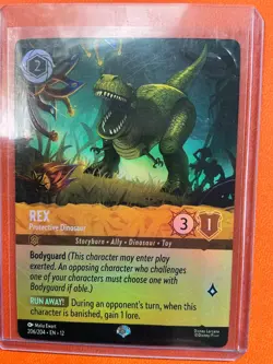Disney Lorcana Wilds Unknown Rex Epic Rare 206/204 NM/M - Image 1