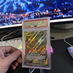 2019 Pokemon SM210 Black Star HIF MOLTRES ZAPDOS ARTICUNO GX FA PSA 10 - Image 2