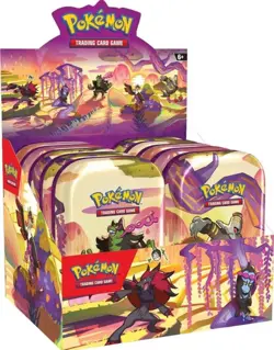 Pokemon Shrouded Fable Mini-Tin Display Box (10 Mini Tins) FACTORY SEALED - Image 1