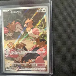 Spearow 151/132 Illustration Rare Mega Evolution Pokemon Near Mint - Image 2