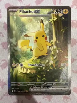 Pokemon Pikachu EX 276/217 Special Illustration Rare 🔥📈 - Image 1