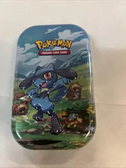 Pokemon TCG: Sinnoh Stars Mini Tin | Riolu & Bidoof - Image 1
