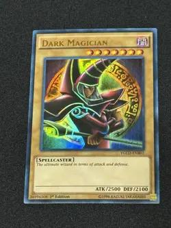 Dark Magician YGLD-ENB02 Ultra Rare Holo Konami Yu-Gi-Oh! - Image 1